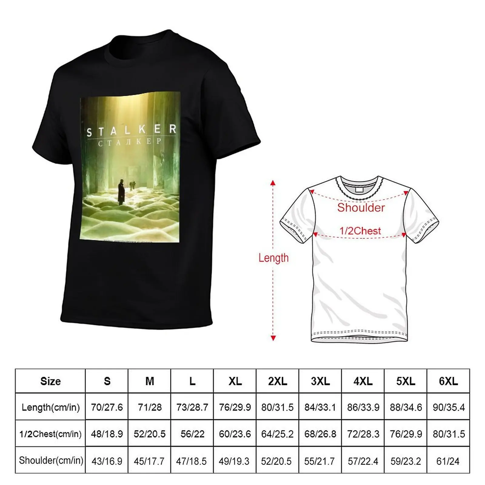 STALKER Movie T-Shirt cute tops animal prinfor boys heavy weight t shirts for men