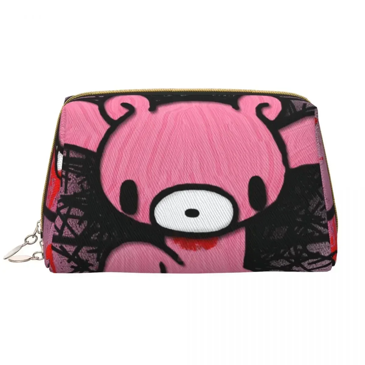 

Cartoon Animation Gloomy Bear Makeup Bag Women Travel Cosmetic Organizer Kawaii Storage Toiletry Bags