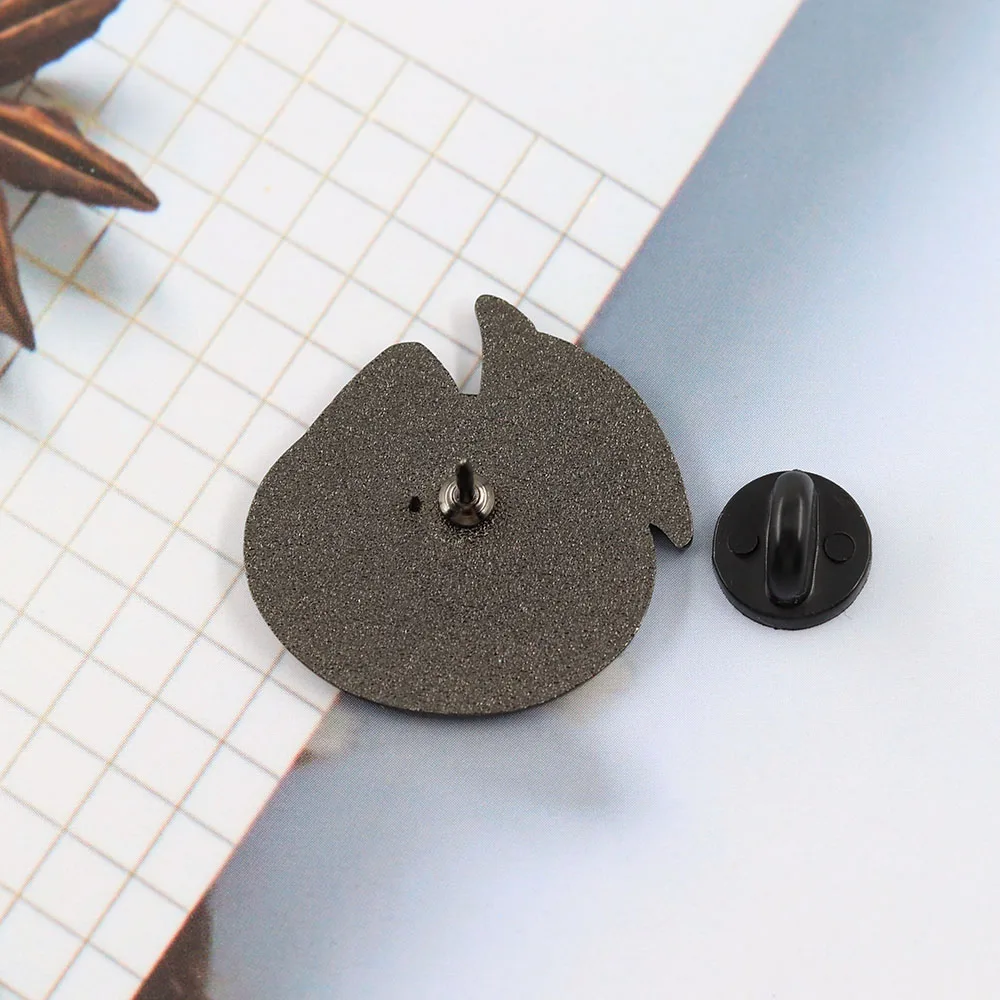 Cute Orange Cat Yoongi Marry Me Support Enamel Pin Kpop Merch Fans Gift Brooch For Backpack Clothes Concert Fanmeet Accessory