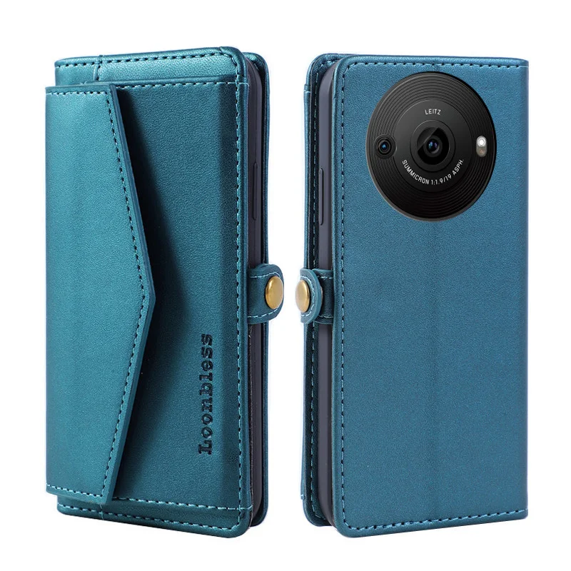 Funda tipo cartera para Sharp Aquos R8 R8s, Funda de cuero para teléfono Sharp Aquos R8 R8s Pro, Funda tipo libro, Funda protectora a prueba de golpes