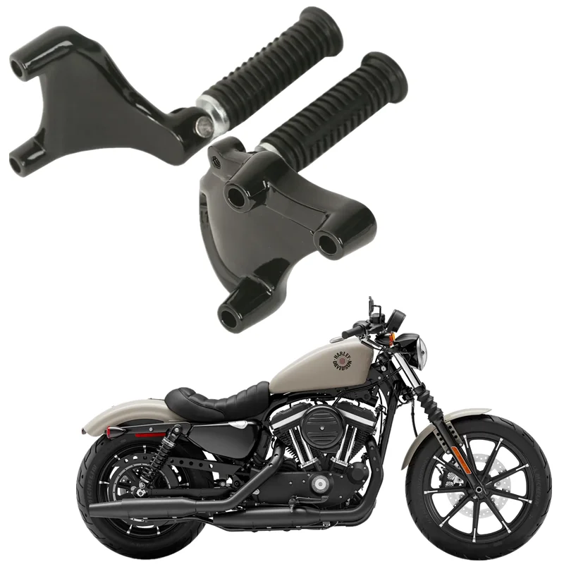 

For Harley Sportster XL Iron 883 1200 2014-2022 Seventy Two XL Forty Eight Passenger Motorcycle Rear Foot Pegs Mount Kit