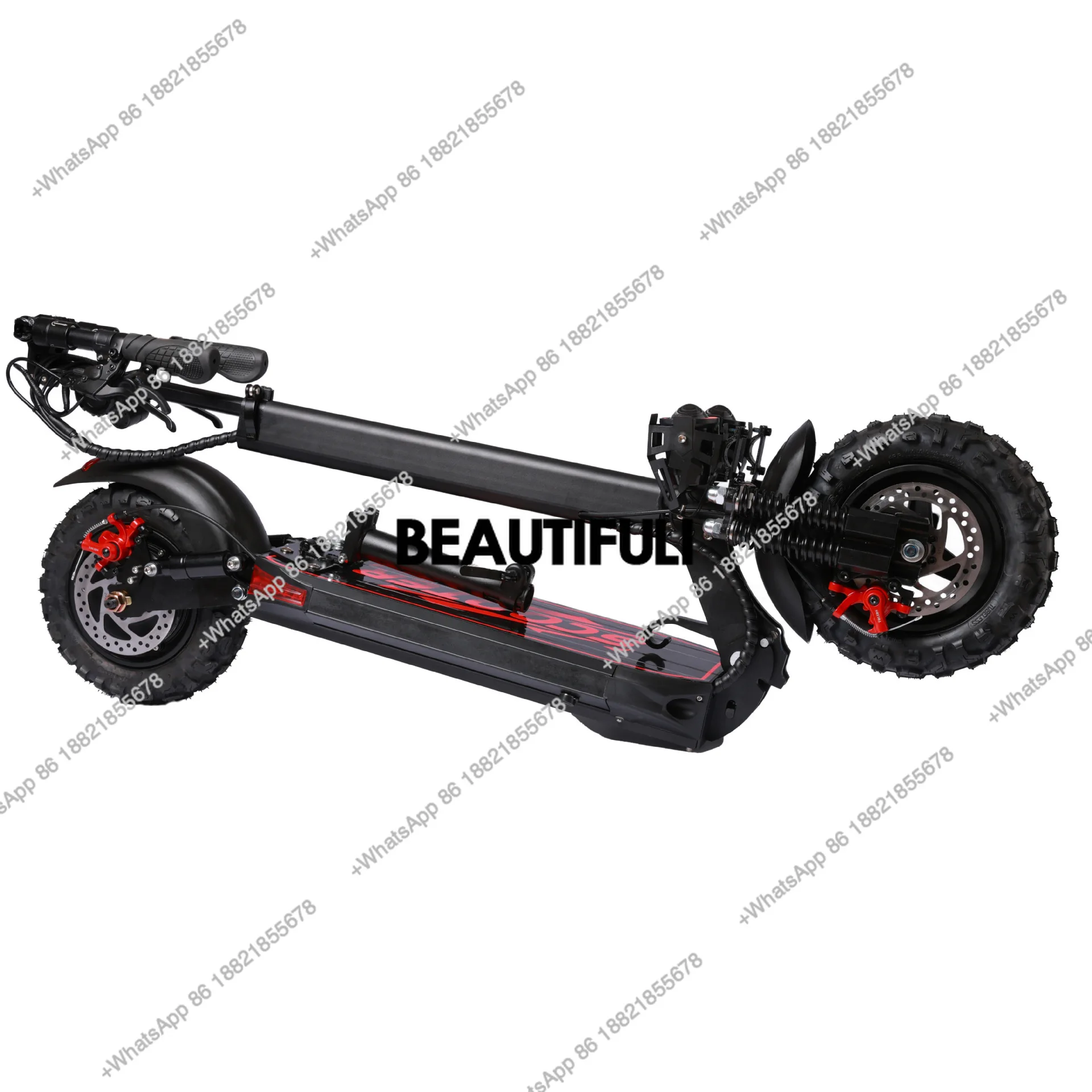 Changbu new electric car battery life double shock absorption high power off-road folding adult electric car travel