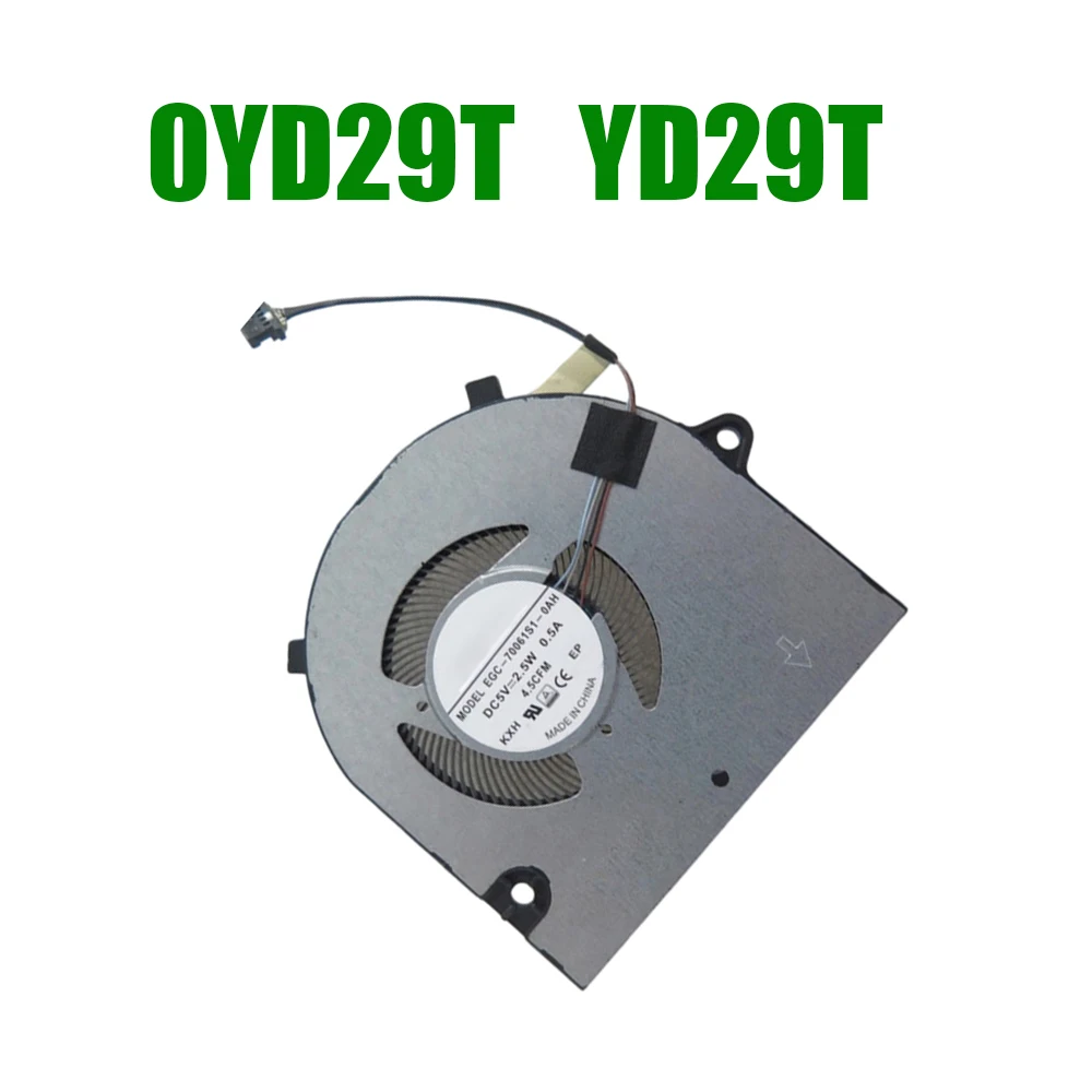 For DELL For Latitude 3420 3520 0YD29T YD29T BN7005S5H-N02P 023.100NC.0041 A01 4PIN EG50050S1-CH80-S9A 023.100NC.0001 CPU Fan