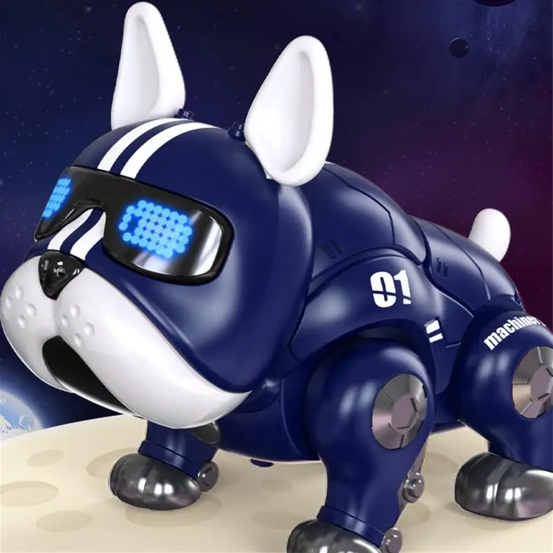 Roboter Hund Spielzeug Interaktive & Smart Tanzen Roboter Für Kinder Stunt Spielzeug Hund Mit Sound Und LED Augen Körper Freies bewegliche Elektronische