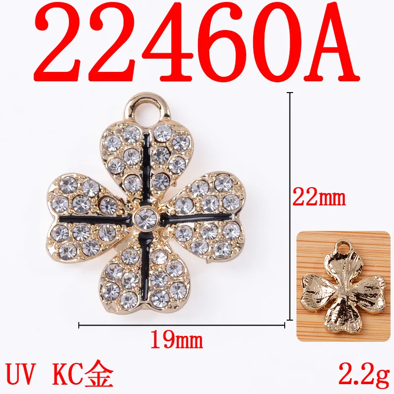 كامل الماس زهرة توليب الأشعة فوق البنفسجية اللون الاحتفاظ سبائك الملحقات DIY مزاجه شخصية أقراط أقراط اكسسوارات المواد