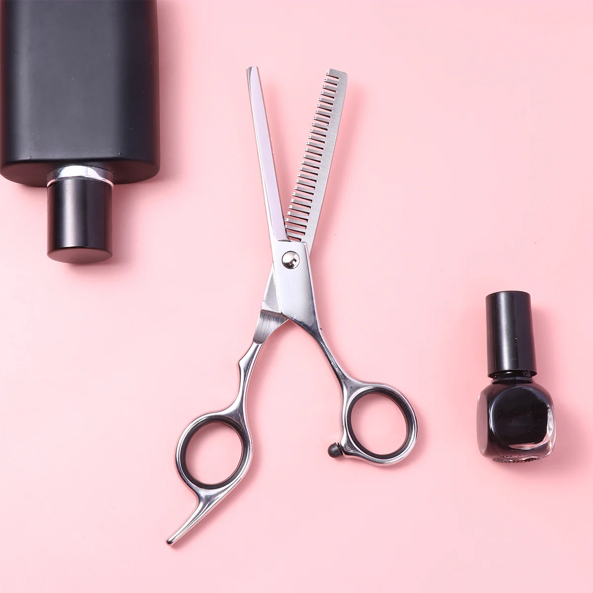 

1Pcs Barber Scissor Professional Hair Shear Stainless Steel Non-Rust Hair Cutting Tool for Salon Family Pet Grooming Thinners