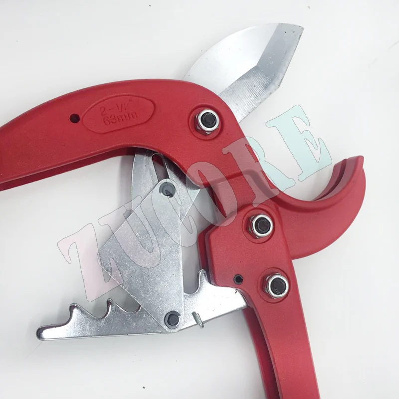 PE63/75 물 파이프 가위 파이프 커터 20-75MM 긴 핸들 가위 PPR 대구경 플라스틱 파이프 커터