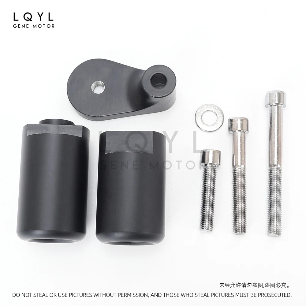 

Мотоциклетные черные карбоновые ползунки без выреза, защита от падения для Suzuki GSXR1000 K1 2001-2002 GSX-R GSXR 1000 2001 2002