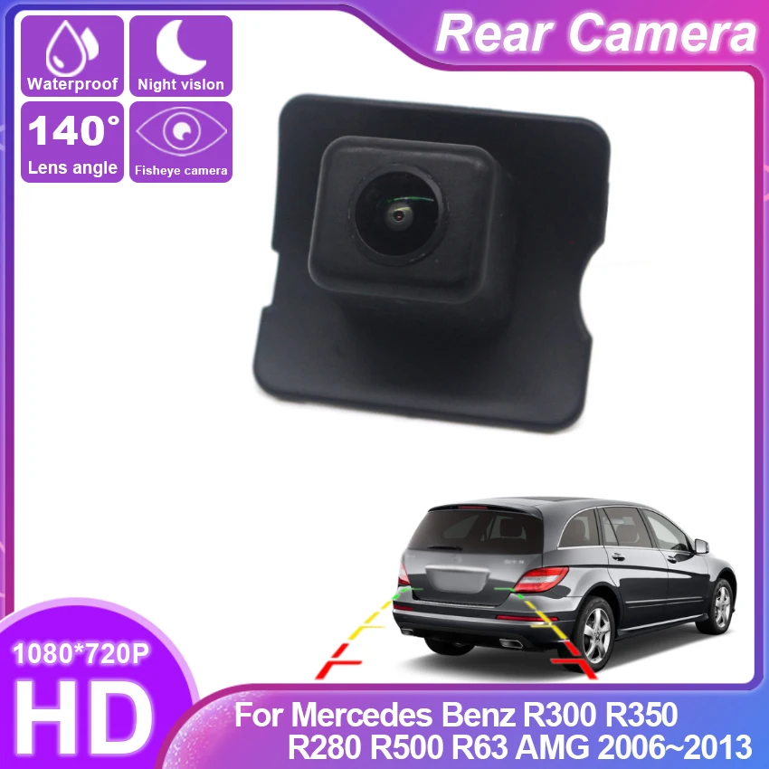 Fish Eyes Night Vision Waterproof Car Reversing Back Up Camera CCD HD For Mercedes Benz R300 R350 R280 R500 R63 AMG 2006~2013