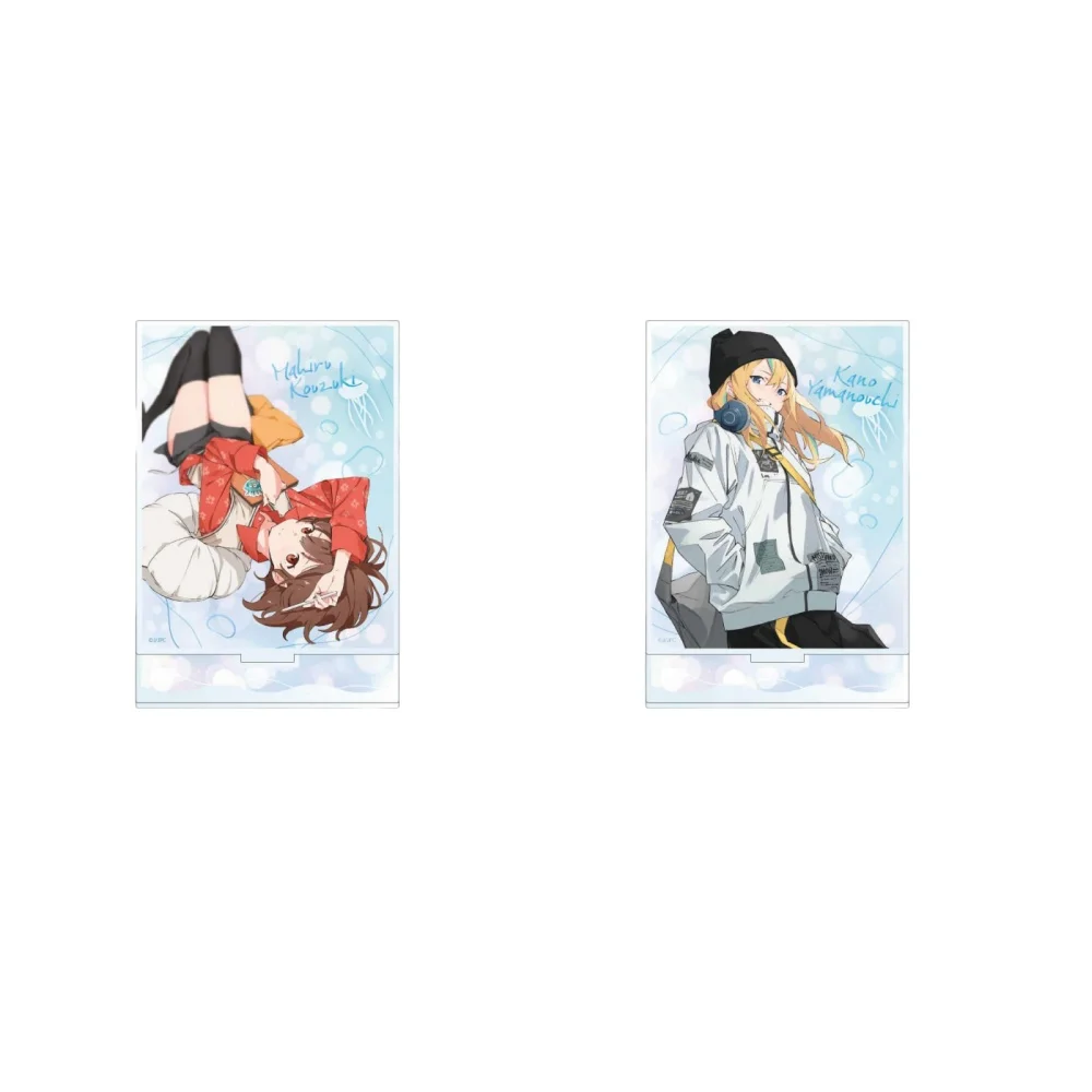 

Jellyfish cant swim in the night PVC Anime Figure Model Acrylic Square Stand Desktop Decor Standing Gift About 15cm