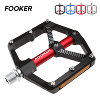 Fooker 3 Bearings Bicycle Pedals Bicycle Accessories Ultralight Anti-slip Road Bike Pedal Cycling Sealed Bearing Pedals