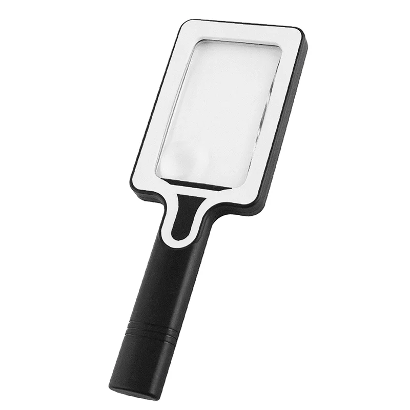 Portable Handheld 3X 10X Magnifier With LED Light For Reading Jewelers Watchmaker Repair