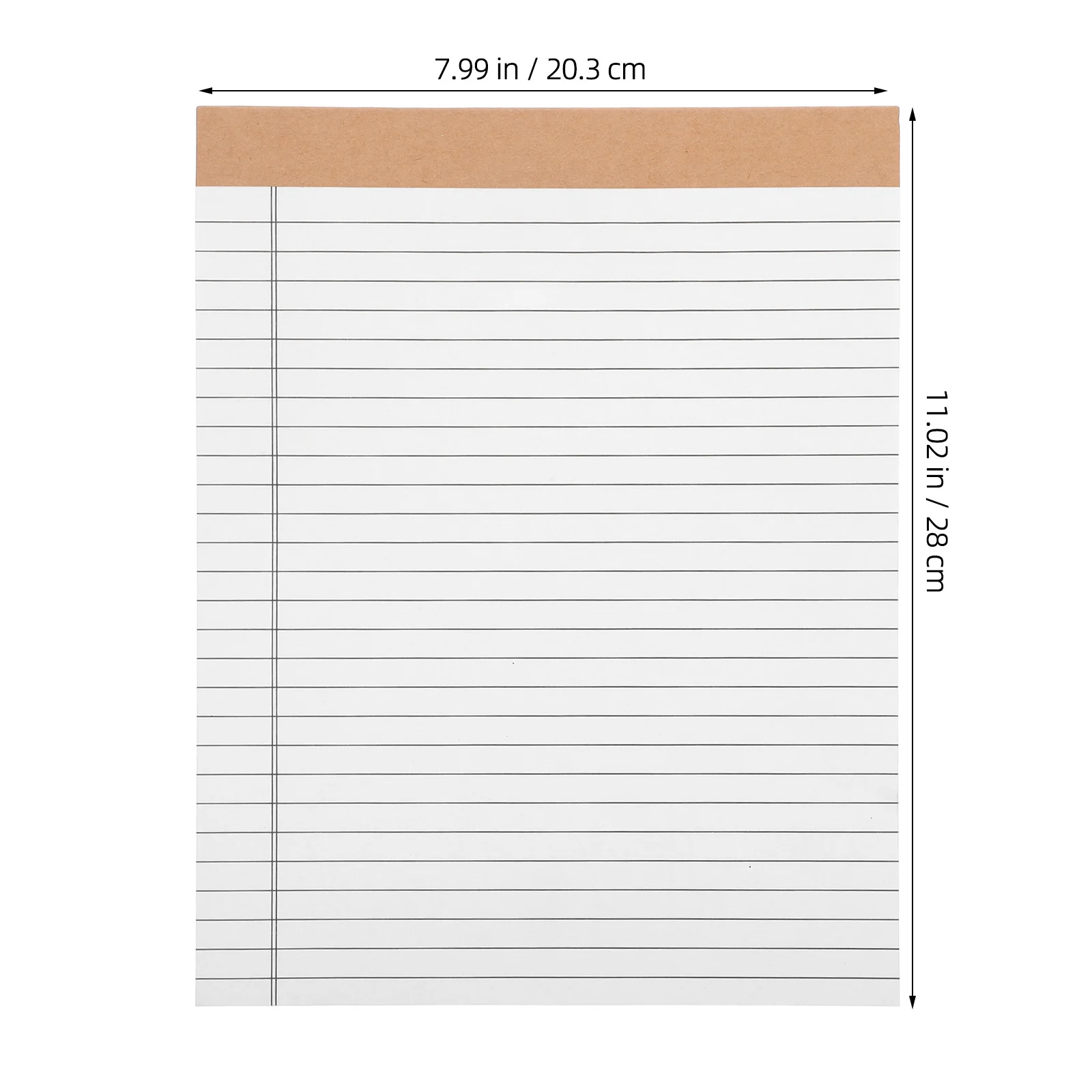 10 個の法的ノートパッド両面引き裂き可能なライティングパッド罫線入り 203x280mm 30 ページ白紙学校オフィスホームノート