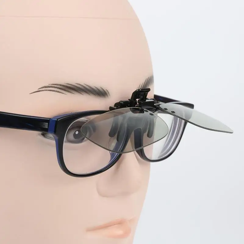 Clip-on 3D Glasses High Quality Scratch-Resistant Stereo Clip On Watching For LG Cinema Passive 3D TVs And 3D Real Cinema