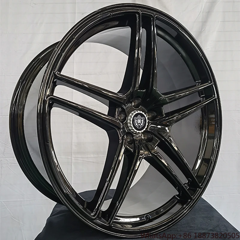 High quality all black wheels custom 22 23 24 inch forged aluminum alloy wheel rims for range rover sports