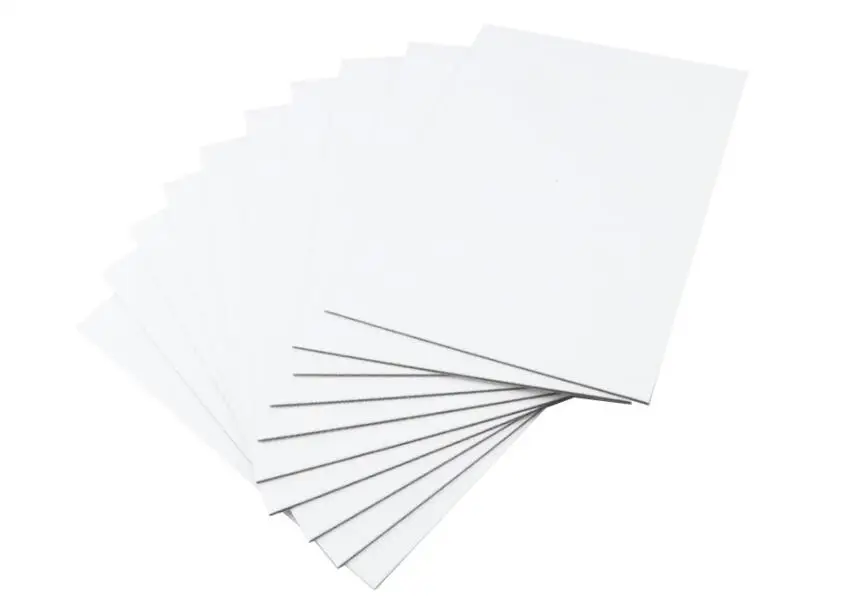 Size 105*150mm White Paper Chipboard Cardstock Card Thick Postcards Thickness 1mm