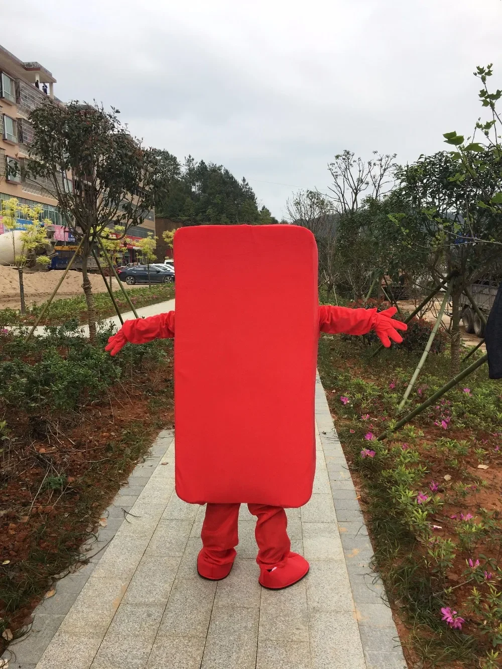 2028 Mobile phone iPhone Mascot Costume Advertising Cell Phone Shop Celebration Costume Fancy Dress Party Animal carnival