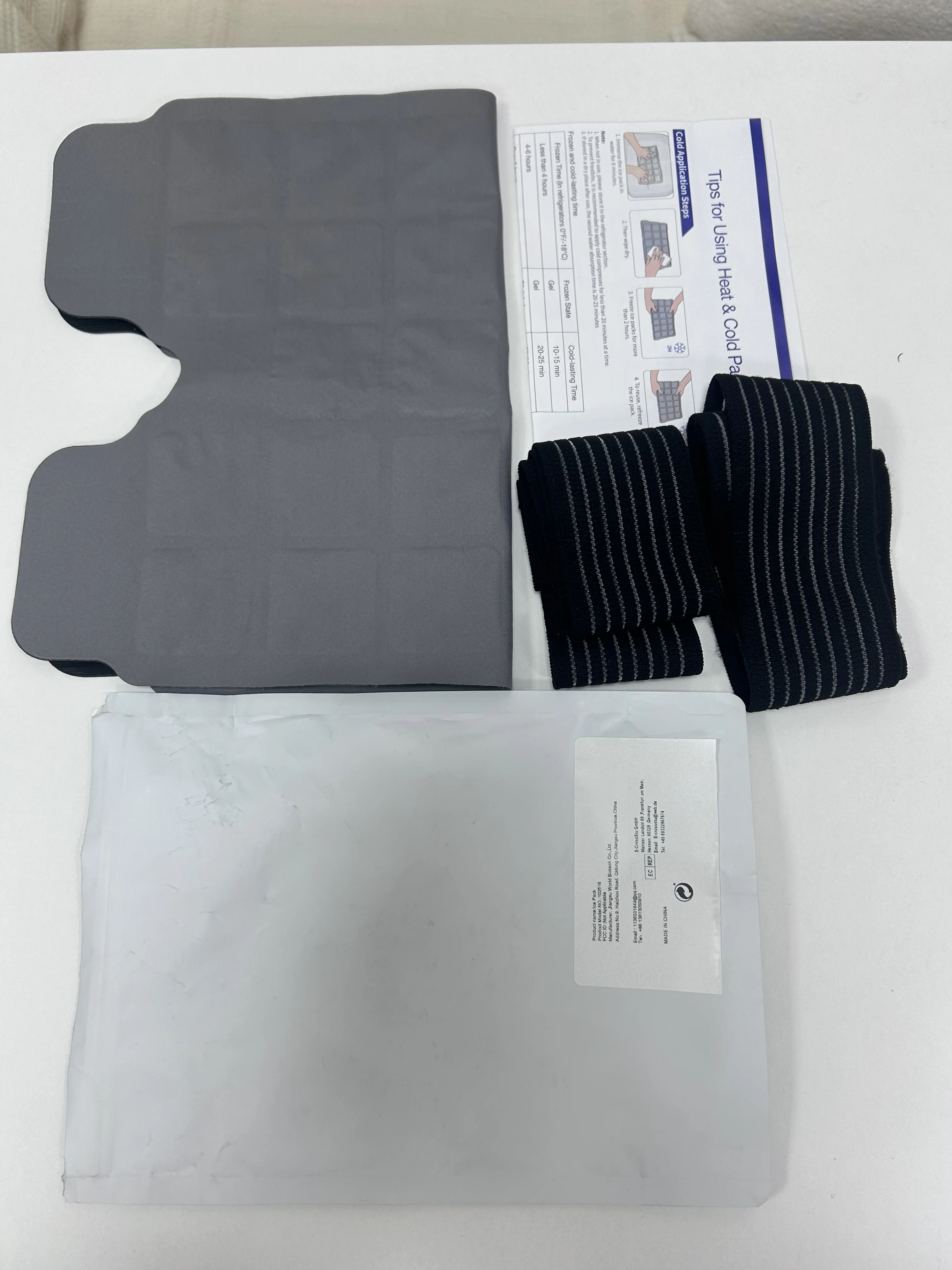 Knee Ice Pack Reusable Hot & Cold Compress Knee Massager Wrap Heated Knee Pads Gel Pack For Sports Injuries Joint Muscle Relax