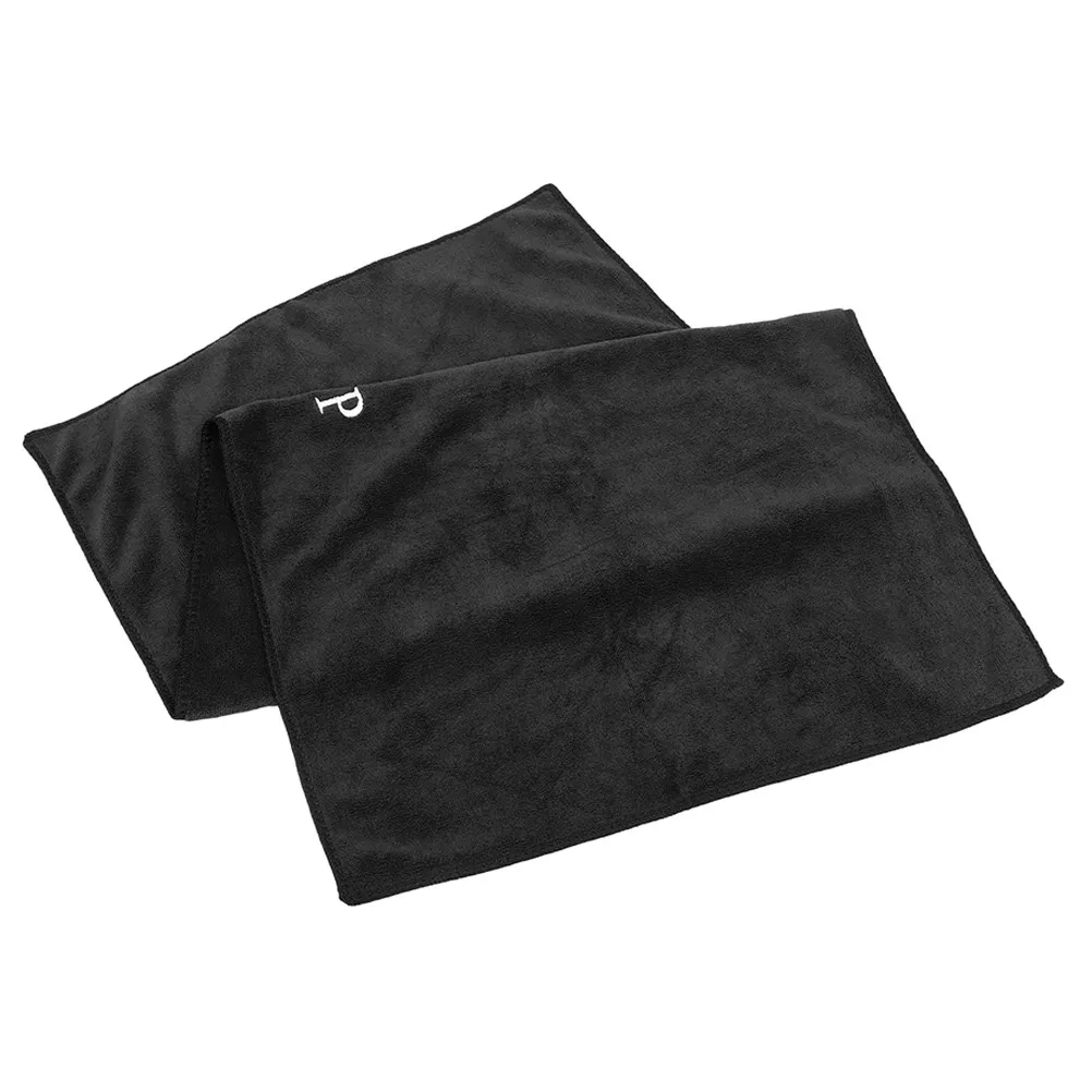 Makeup Vanity Table Mat Black Fabric 40x100cm Desk Protector Waterproof Anti-Slip Surface Face Towel Makeup Towels