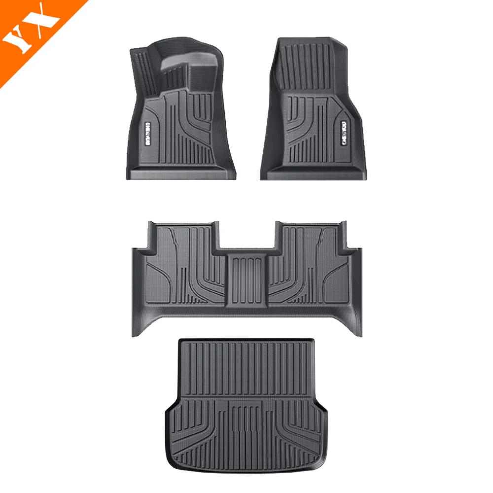 For GWM Tank 700 hi4t Accessories 2024 TPE Car Seat Mat Foot Mat Wear-resistant Waterproof Anti Dirty Hit Rear Trunk Mat