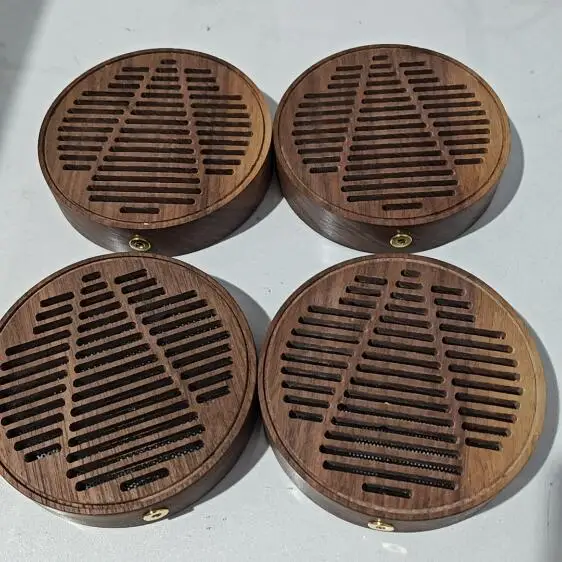 غلاف سماعة رأس خشبية