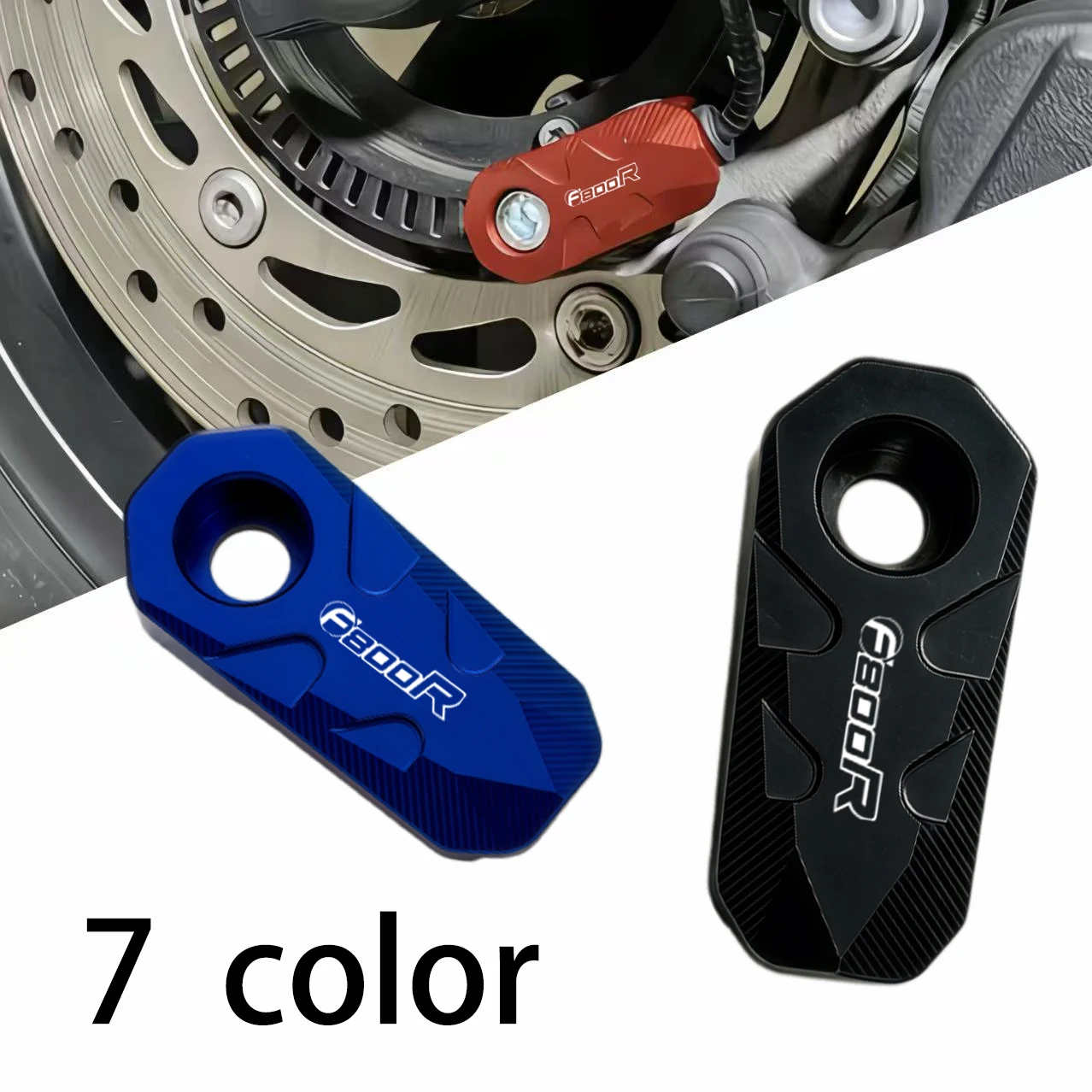 

Защитная крышка датчика ABS для переднего и заднего колеса мотоцикла BMW F800R F800 R, алюминиевая, с ЧПУ