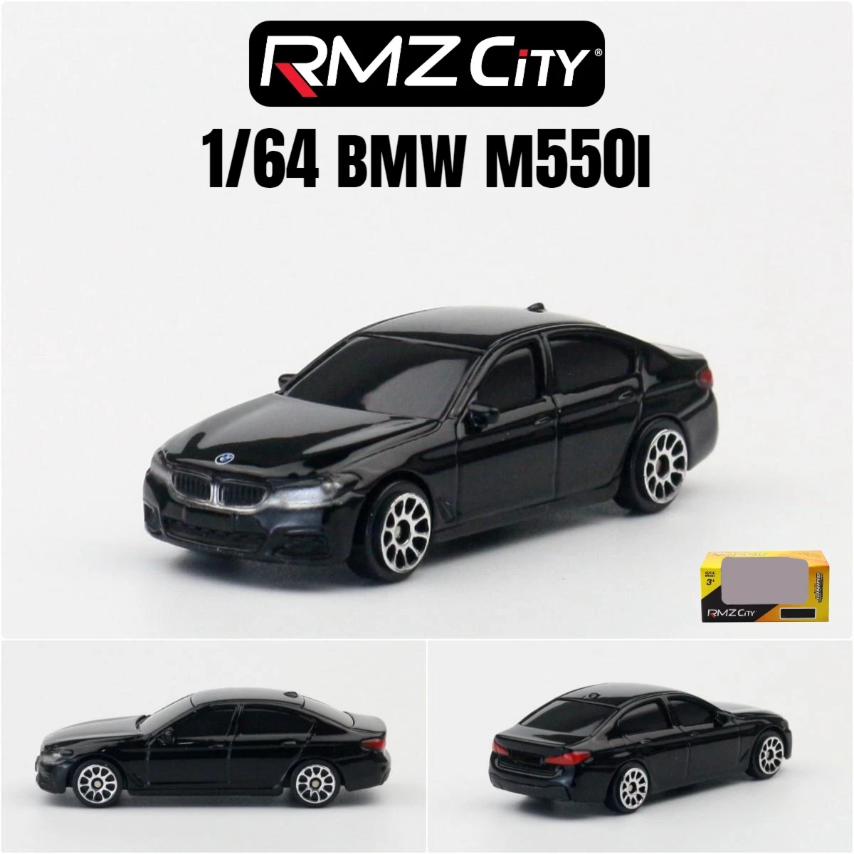 1/64 RMZ CiTY ダイキャストおもちゃの車モデルミニチュア 3 インチ