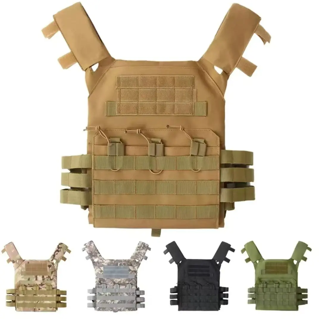 Military Tactical Vest Waterproof Outdoor Body Armor Lightweight JPC Molle Plate Carrier Hunting Vests CS Game Jungle Equipment