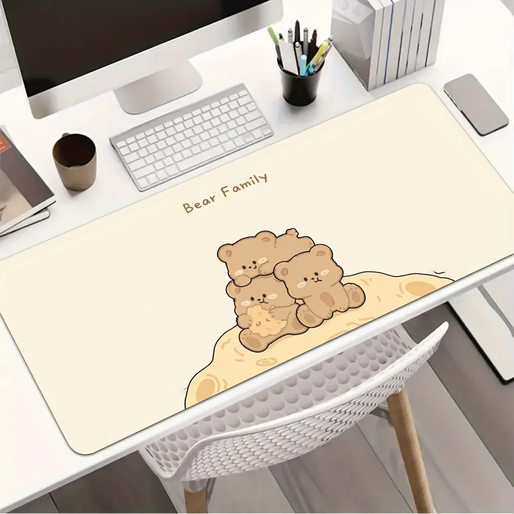 With cute anime-themed desktop patterns offices accessories escritorio accesorios mousepad gamer teclado mecânico