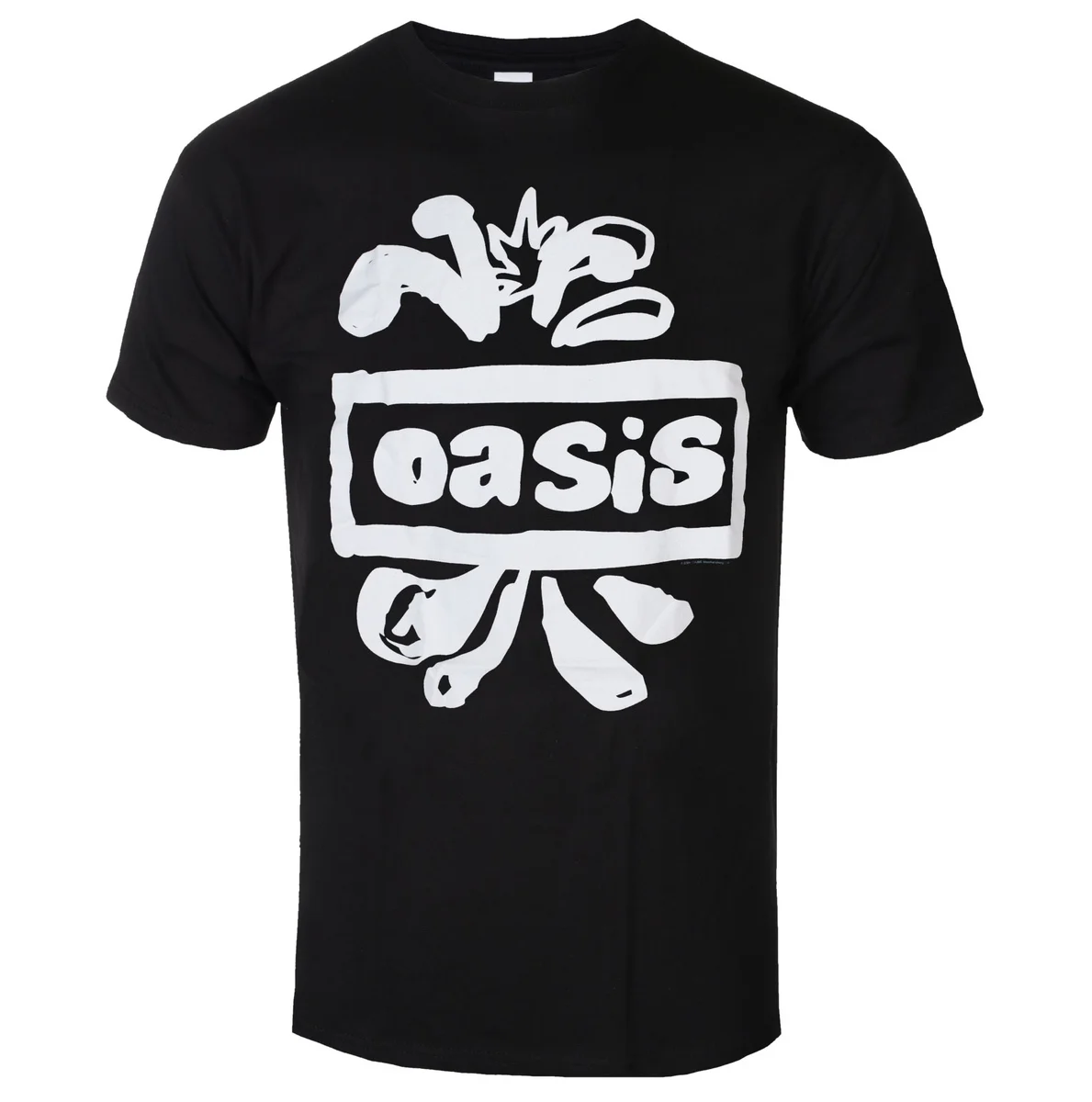 Neues Oasis Grafik-Baumwoll-Band-T-Shirt Unisex Sommer Kurzarm Modemarke Tee Luxus Lässige Vintage-T-Shirts – Detail 6