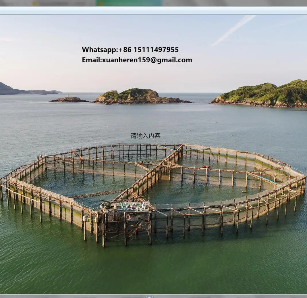 

UHMWPE Knotted Fishing Farming Cage Net