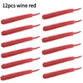 12pcs wine red
