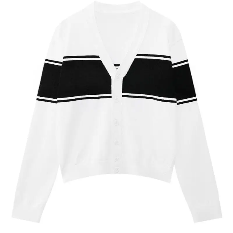 2026 Ladies New Golf Knitted Cardigan Long Sleeve Fashion Sweater Versatile Women Golf Sport Knit Outerwear Tops