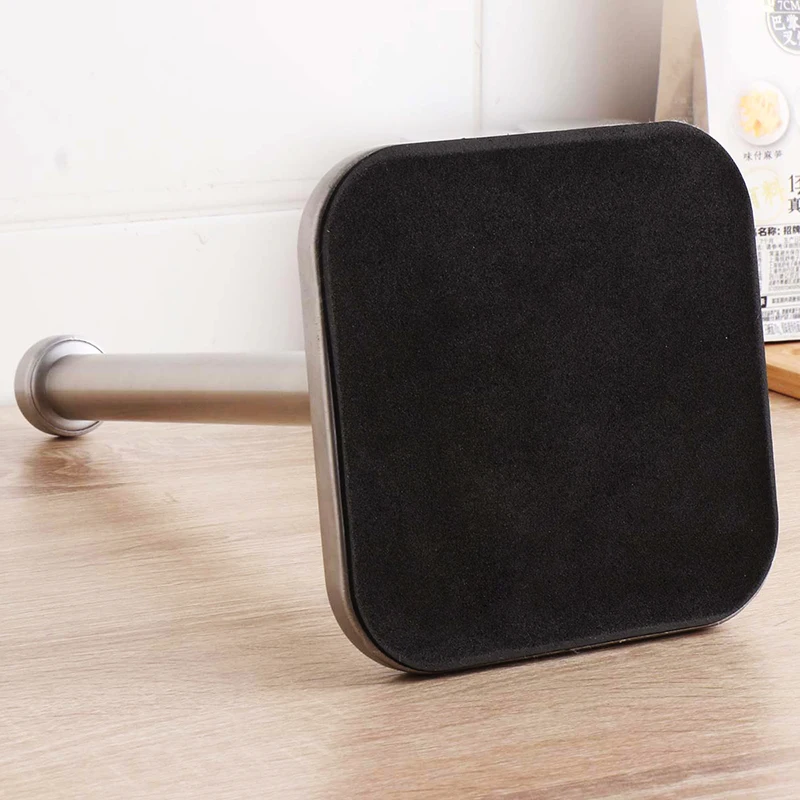 ORZ Christmas Standing Paper Towel Roll Holder for Kitchen Bathroom with Weighted Base Suction Cups for One-Handed Operation