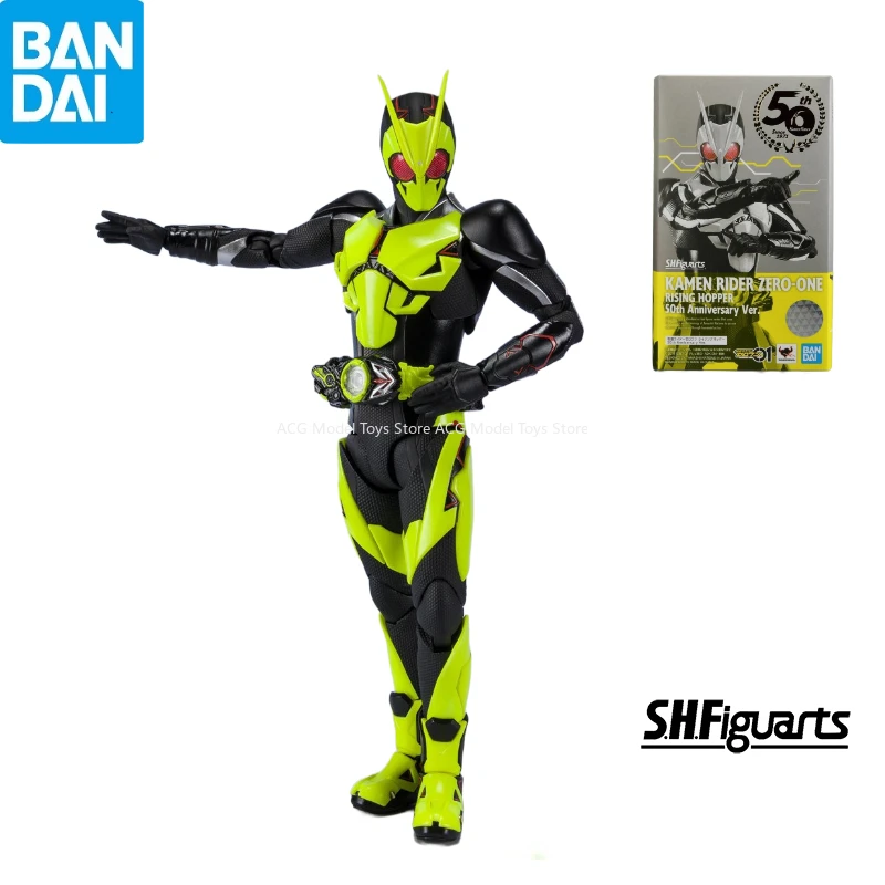 

In Stock 100% Original Bandai SHF Tokusatsu Kamen Rider Zero-One Rising Hopper Action Figure Toys Collection Model Gift