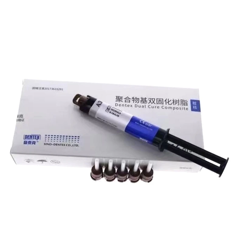 

Dentistry Double Solidification Photocuring Composite Resin Guanqiao Adhesive 8g/Pcs Oral Cavity Nursing Repair Filling Material