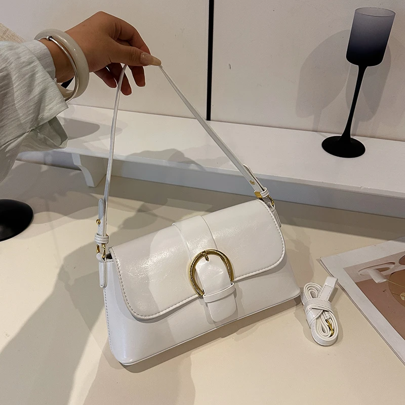 

Vintage Style Women Shoulder Bag Luxury Leather Crossbody Bag High End Tote Elegant Designer Classic Look