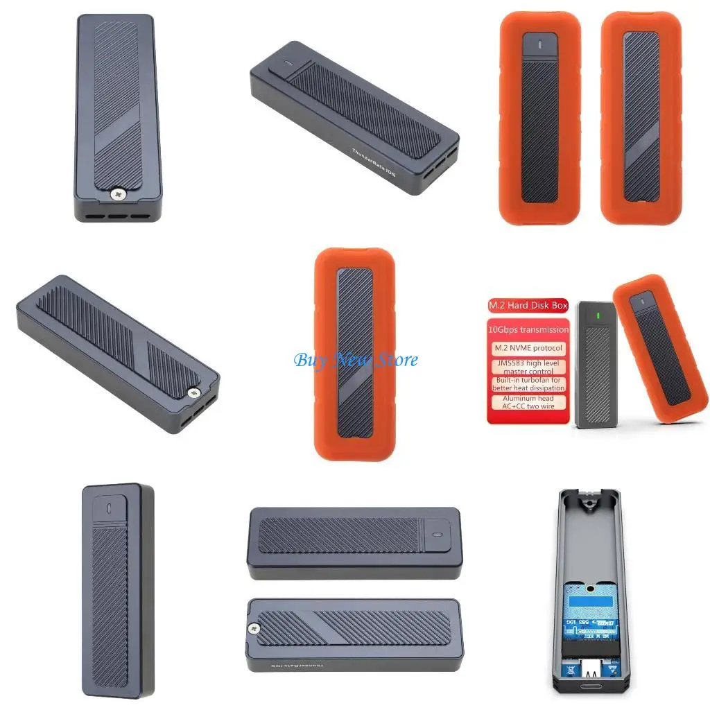 

20CE USB 3.2 Gen 2 (20 Gbps) to NVMe PCI-E M.2 SSD Case Support UASP for NVMe SSD