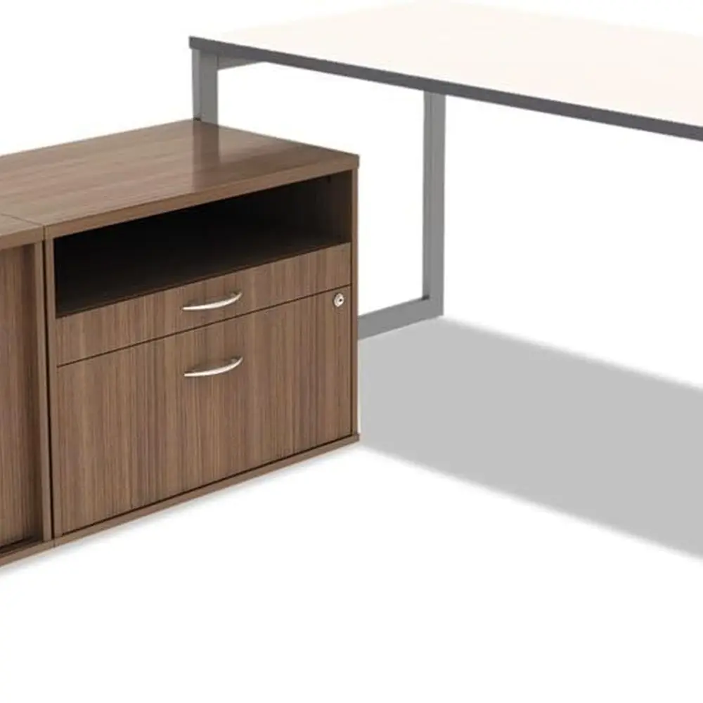 Laminate Table Top, Rectangular, 71.5w X 23.63d, White/Gray