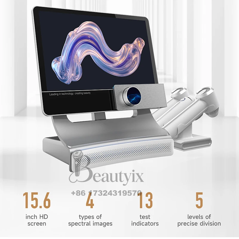 

3D AI Facial Skin Analyzer Professional Skin Scanner Tester for Beauty Salon Skin Care Analysis Equipment