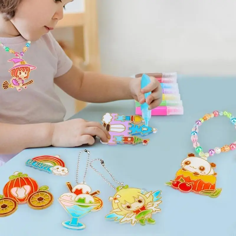 634f คริสมาสต์งานฝีมือ 5d คริสตัลภาพวาด DIY จี้โครงการวัสดุชุดวัสดุชุดสีสันสดใสวัยรุ่นที่ชื่นชอบงานฝีมือศิลปะชุด