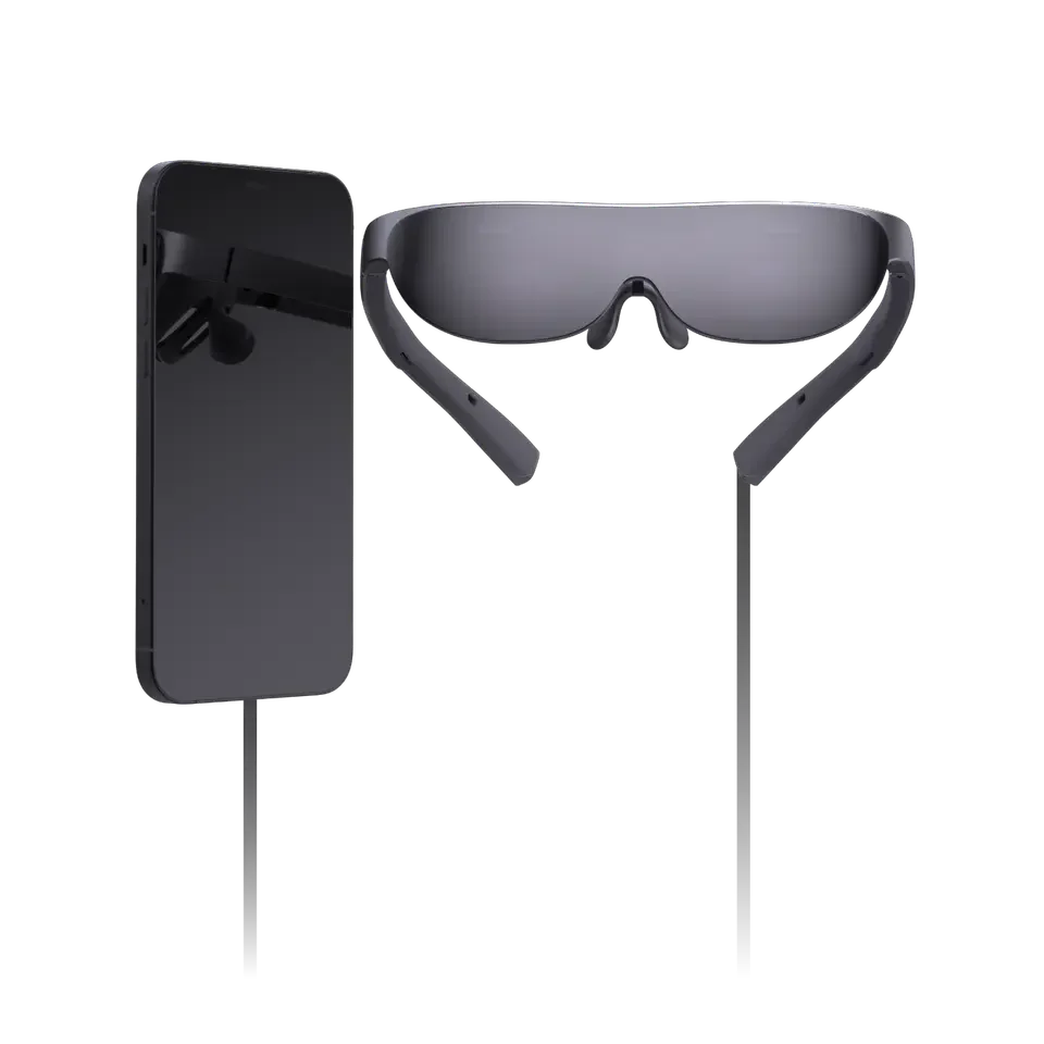 

HD Movie Video Mobile Smart AR Glasses Giant Screen Max Foldable Cinema Game Augmented Reality Glasses