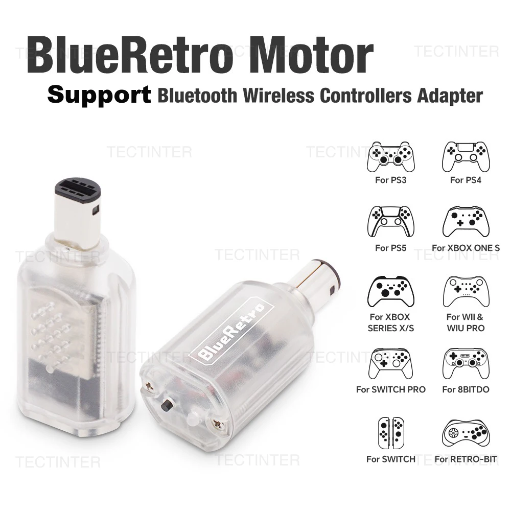 

BlueRetro Wireless Controller Adaptor For Nintendo GameCube Console For Switch Pro/ Wii/PS3/PS4/PS5 Gamepad Gaming Accessories