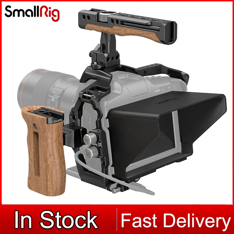 

SmallRig Professional Camera Cage Kit With NATO Handle for BMPCC 6K Pro Accessory Kit 3299