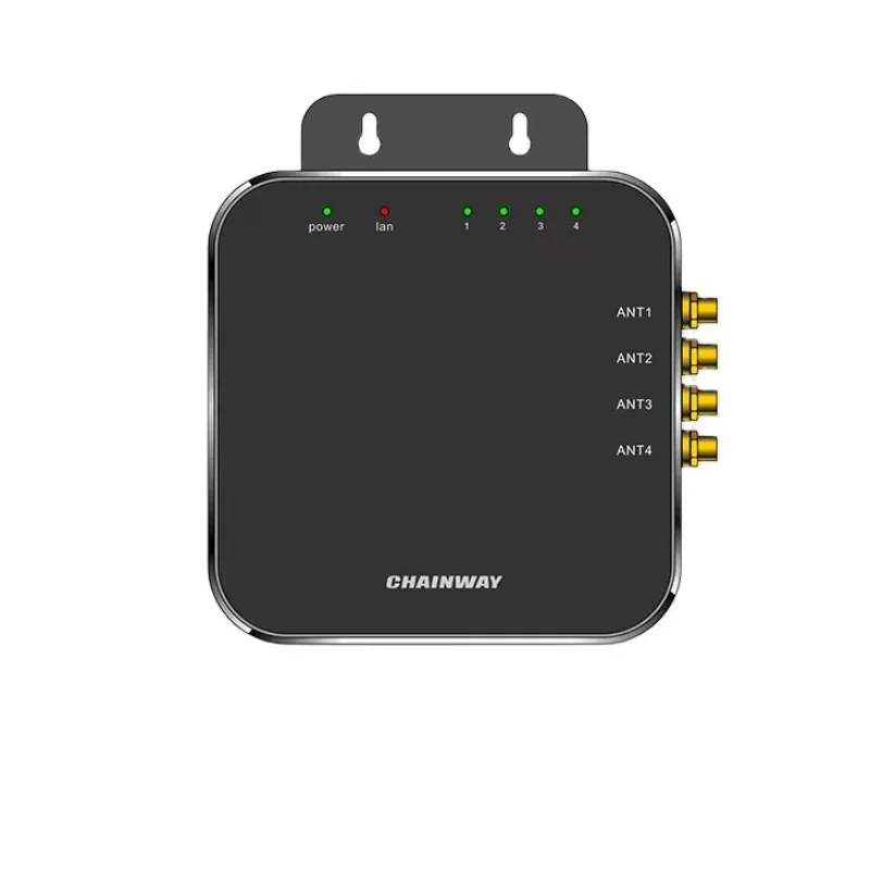 Chainway UR4 Impinj E710 Module Long Range RS232/RJ45 920-925MHz Industrial Waterproof Low Power Rugged Uhf Fixed Reader