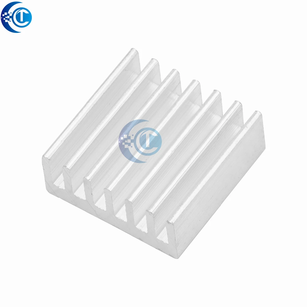 Exclusively for Raspberry Pi 2 Model B: 3 Pieces Pure Aluminum Adhesive Heatsinks (Custom Cooling Kit)