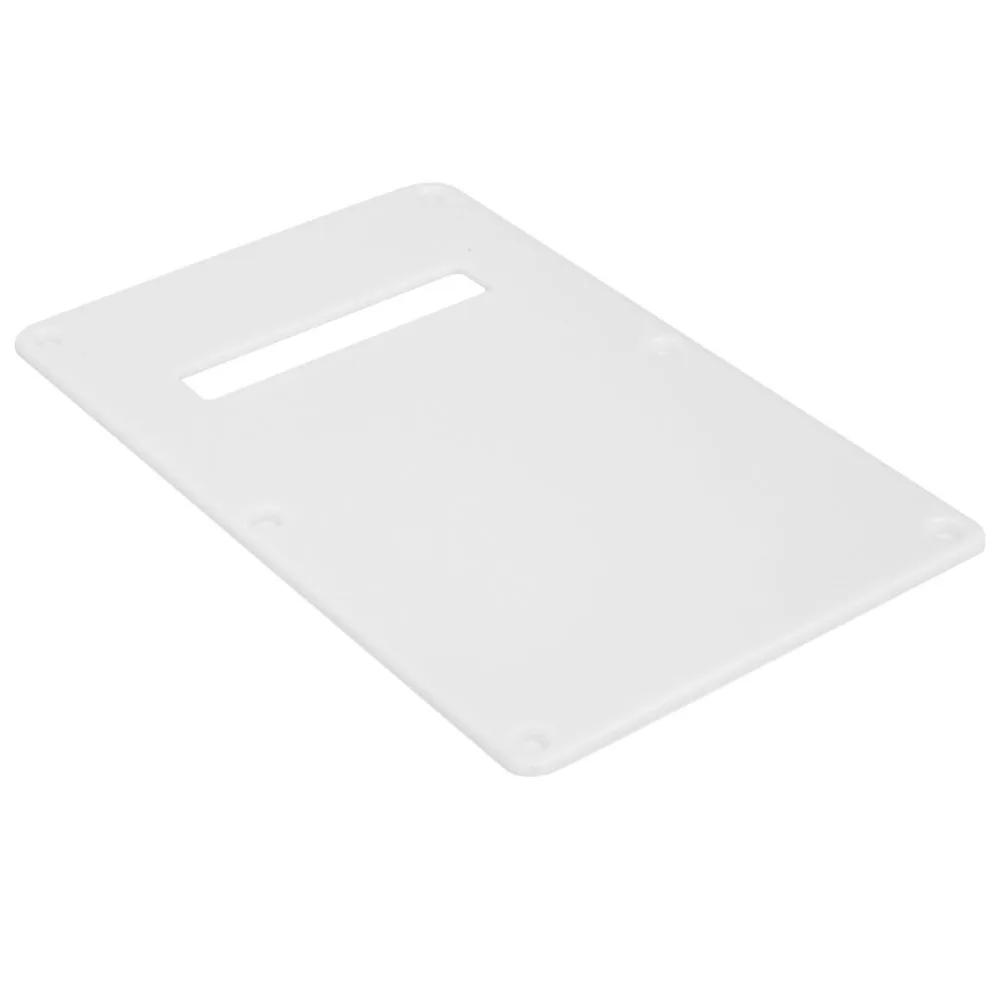 Durable Black/White Guitar Backplate Plastic Electric Guitar Cover Back Plates For Electric Guitar