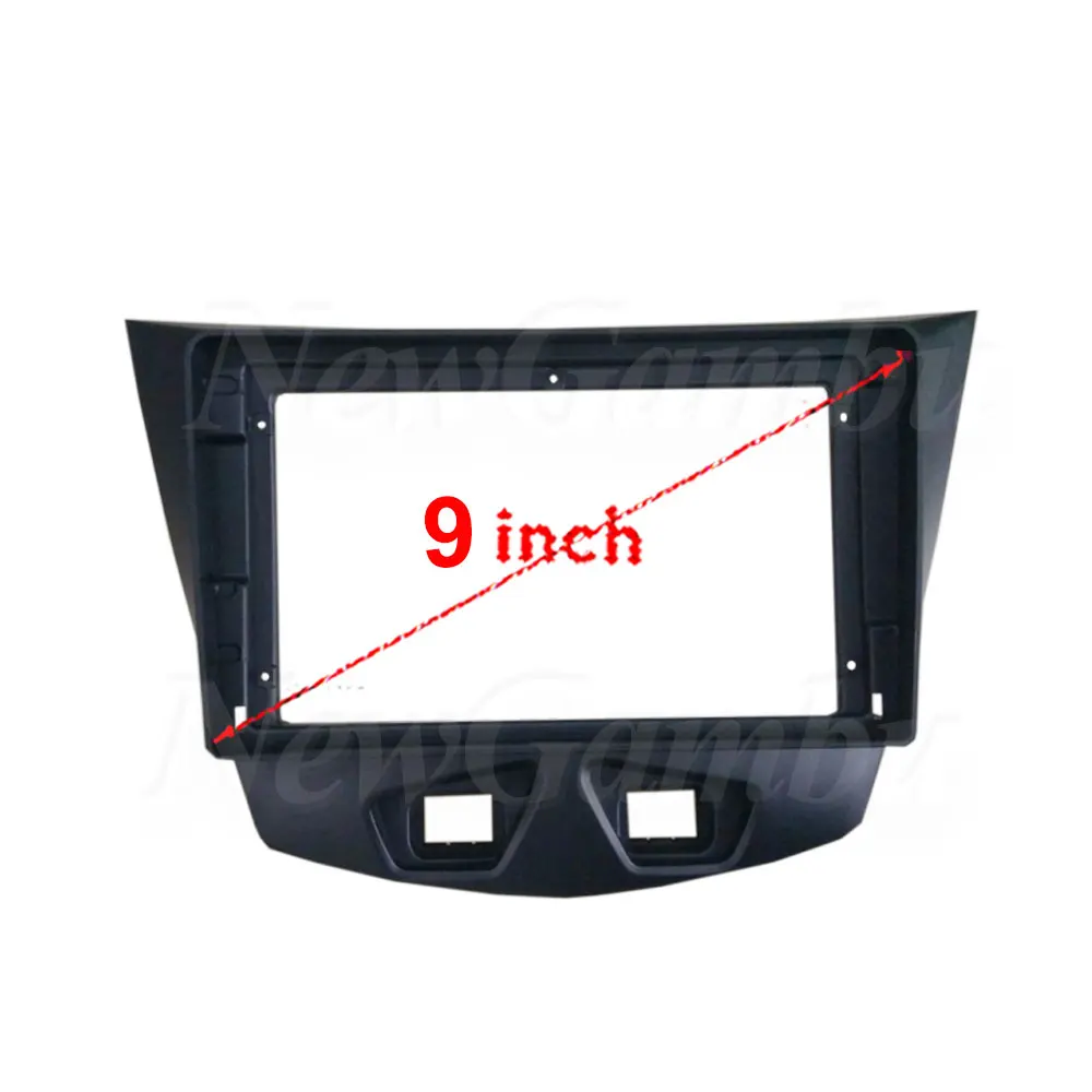 9 Inch Car Radio Installation DVD GPS ABS Plastic Fascia Dashboard Plane Frame For Chery Arrizo 3 2014- 2016