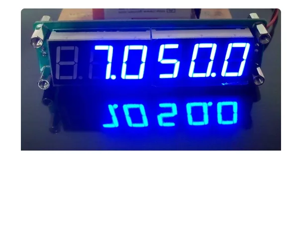 PLJ-6LED-H 1MHz to 1000MHz RF Frequency Counter Cymometer meter measurement LED Digital Display FOR Ham Radio amplifier