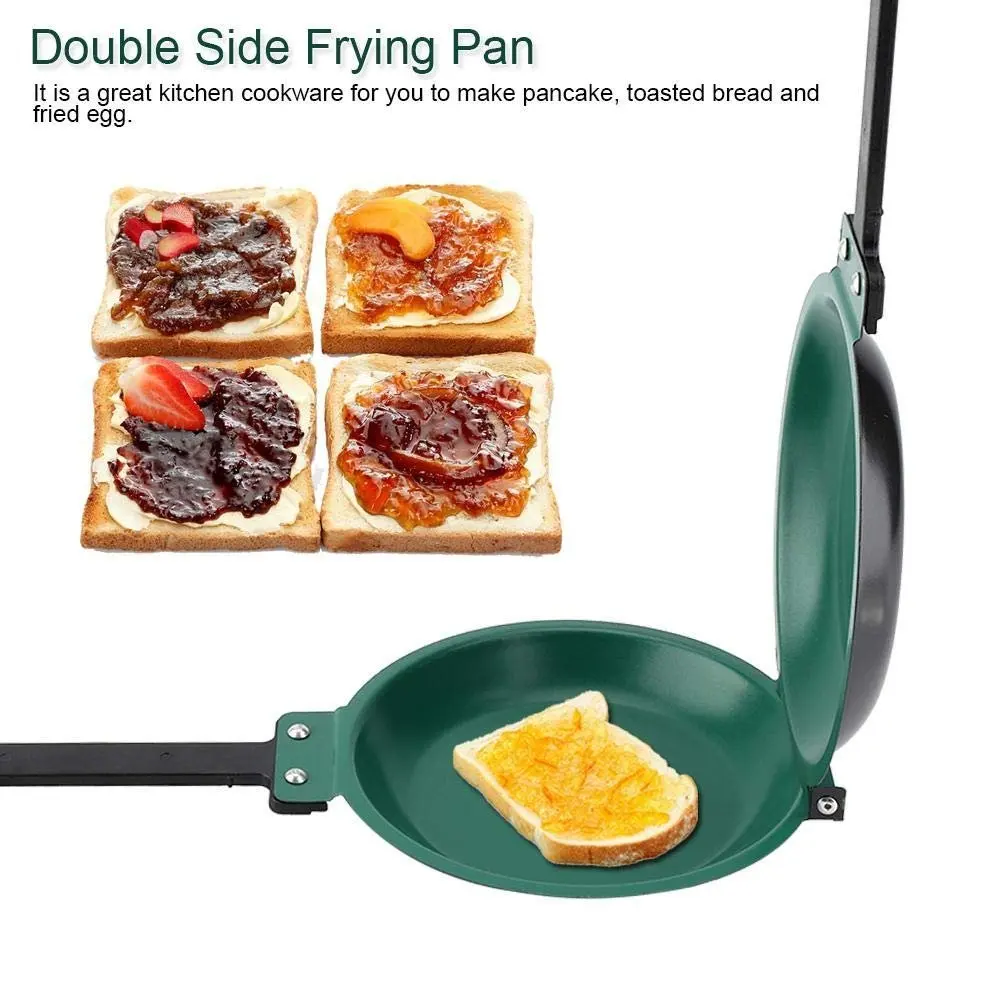 

Double Sided Pancake Pan Frying Pot Non-stick Cookware for Kitchen Omelet Steak Ham Pans Kitchen Stove Utensils Cooking Pot